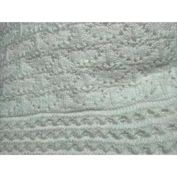 I.N.C Women’s Side Slit Crochet Long Skirt Washed‎ White XL - Picture 3 of 7